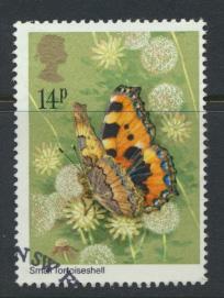 Great Britain  SG 1151 SC# 941 Used / FU with First Day Cancel - Butterflies