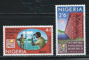 Nigeria 207-8 1967 UNESCO Water set MNH