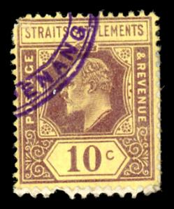 Straits Settlements 191a Used