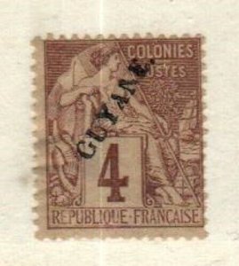 French Guiana Scott 20 Mint hinged fine (partial gum) [TH1002]