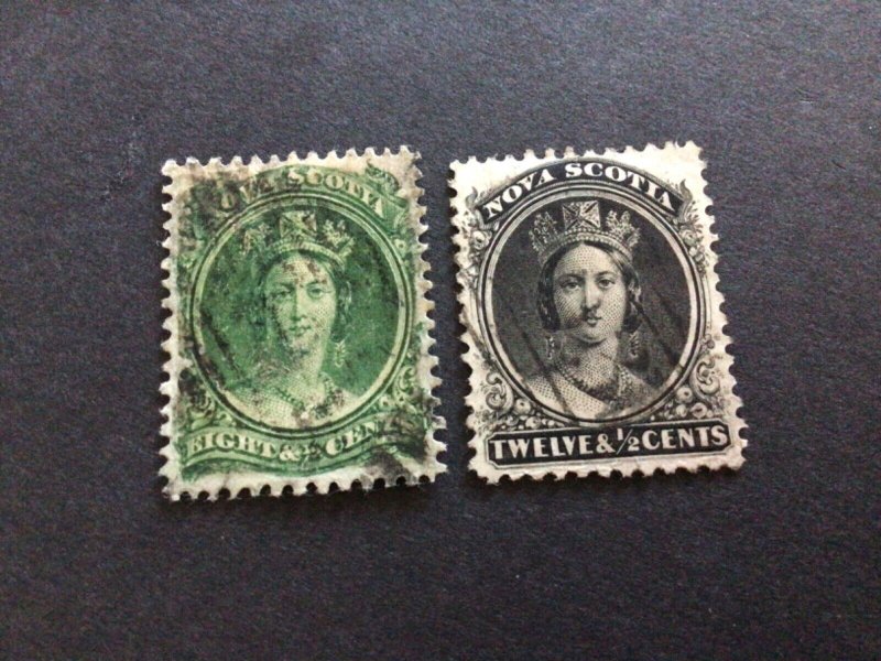 Nova Scotia used stamps A16341