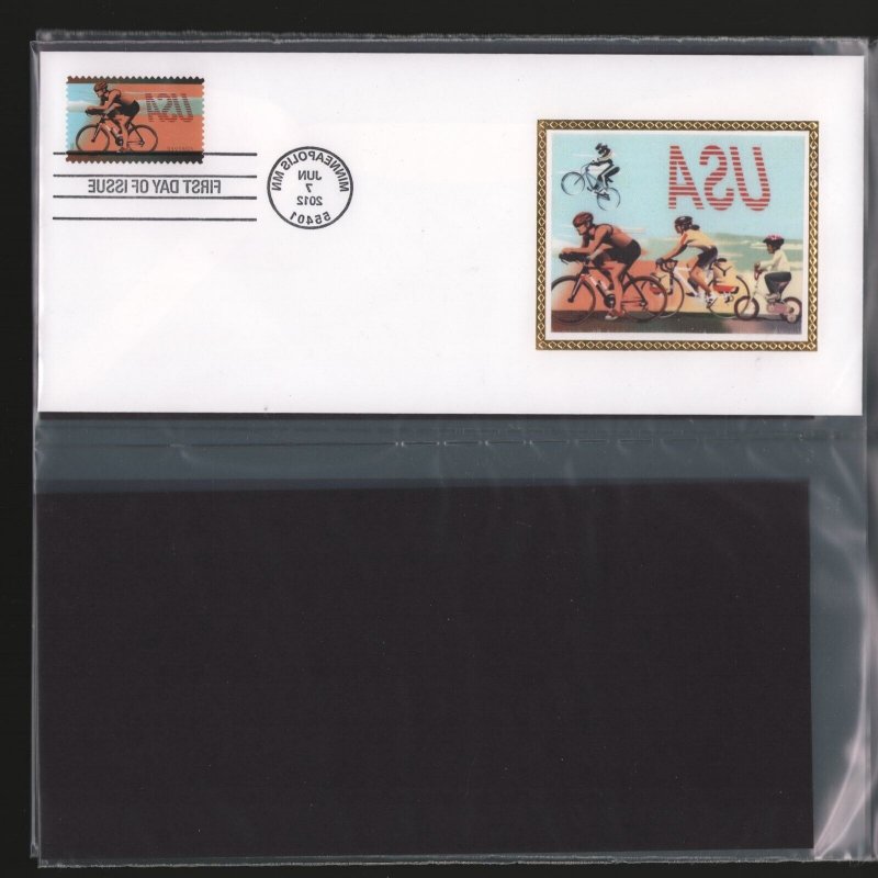 Showgard US First Day Cover Album #10 Env- 26 Pages-Holds 104 Covers - TAN 896
