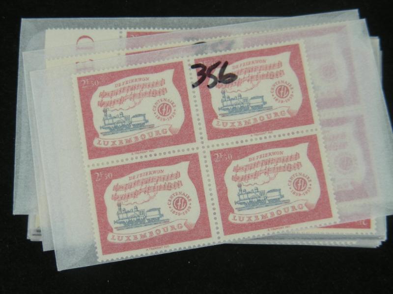 LUXEMBOURG, Excellent Assortment of mostly Modern MINT(many NH) Stamps in 