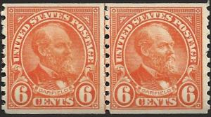 # 723 MINT NEVER HINGED DEEP ORANGE GARFIELD