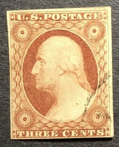 US Scott #11 VF Used CV $15 / Price $10 + $1 shipping