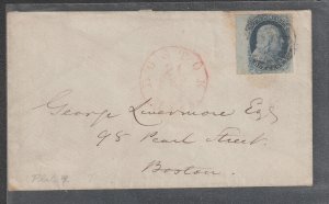 U.S. Scott#7  1857 cover