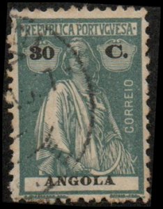 Angola 158V - Used - 30c Ceres (Perf 12x11.5) (1921)