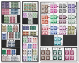 ISRAEL SMALL COLLECTION-030 MNH BLOCK OF 4 AND 6