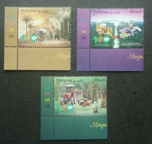 *FREE SHIP Malaysia 100th Palm Oil Industry 2017 Fruit Tree Ox (stamp plate) MNH