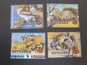 Botswana 2001 Sc 714-17 set MNH