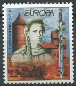 Latvia Sc#442 MNH, 32s multi, Europa (C.E.P.T.) 1997 - Sages and Legends (1997)