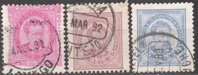 Portugal #64-6  F-VF Used CV $23.00  (A16986)