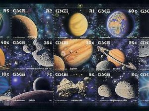 [101943] Ciskei 1991 Space planets universe comet Sheet MNH