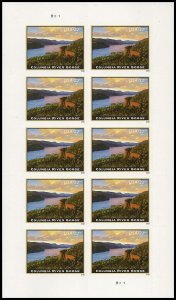 US 5041 Express Mail Columbia River Gorge $22.95 sheet 10 MNH 2016