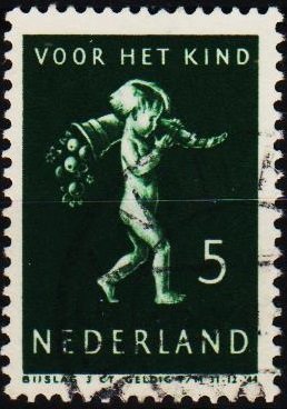 Netherlands. 1939 5c+3c S.G.504 Fine Used