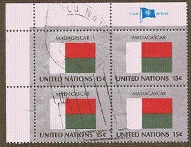 United Nations - Scott 337 Block of Four Used 