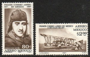 Mexico Sc #C325-C326 Mint Hinged