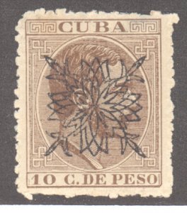 Cuba, Scott #119, MH, ragged perfs