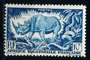 French Equatorial Africa #166 Single MH