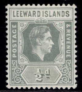 LEEWARD ISLANDS GVI SG97, ½d slate-grey, M MINT. 