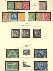 U.S. #SET/MIXED CONDITION 