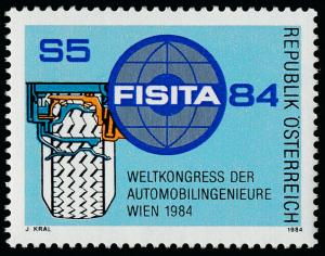Austria 1271 MNH Automobile Engineers World Congress