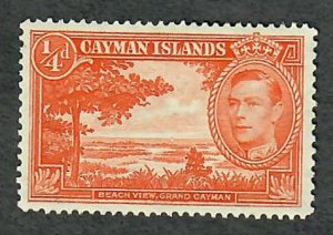 Cayman Islands #100 Mint Hinged single