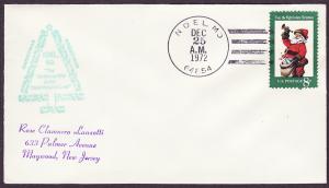 1472 Christmas '72 cacheted event cover