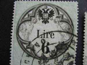 Austria 5 U revenues that collector believed with print,plate varieties,errors