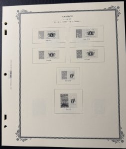 Scott France Stamp Album Supplement #44 Pages 1 - 33 - No Stamps