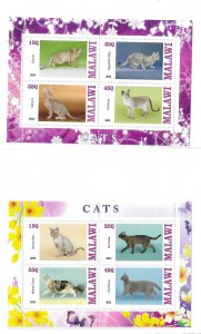 Malawi 2013 Cats 2 S/S MNH C16