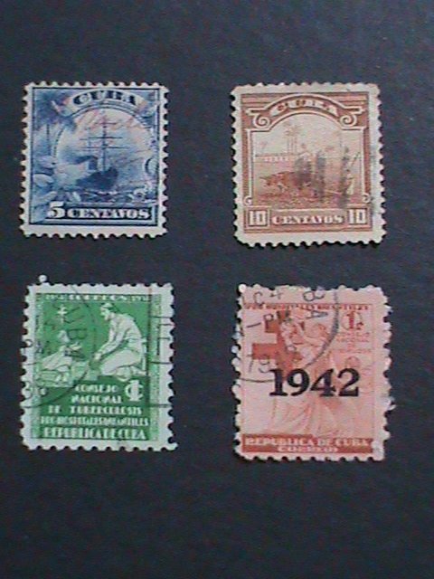 ​CUBA-1899 -137 YEARS VERY OLD CUBA STAMPS USED- VF  WE SHIP TO WORLD WIDE