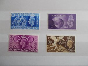 GB GVI 1948 Olympic Games Superb U/M (M/N/H) (SG 495-8) at Best Price on  