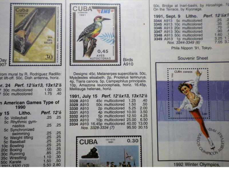 TOP GRADE SPECIAL DELIVERY EMS STAMP SET. CATALOG PRICE $95.50.  TOPIC: BIRD.