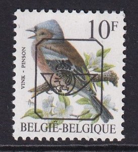 Belgium  #1230  MNH  1990  birds 10f  pre cancelled pinson