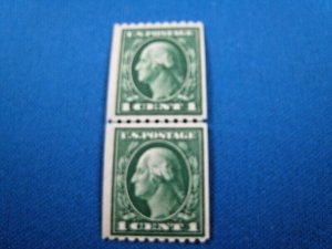 UNITED STATES,  1914   SCOTT #441   -   MNH Line Pair