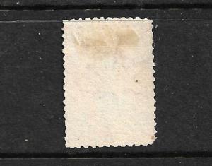 NEW ZEALAND 1862-64  1d  ORANGE VERMILLION FFQ  p13  MNG  CP A1F1  SG 68 CHALON