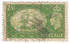 GREAT BRITAIN 1951. SCOTT # 286. USED. # 4