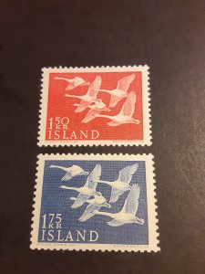 Iceland #298-299           MNH