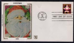 US 1800 Christmas Santa Zaso U/A FDC