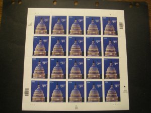 Scott 3472, $3.50 Capitol Dome, Sheet of 20 #B1111, MNH Priority Beauty