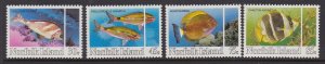 339-42 1984 Reef Fish MNH