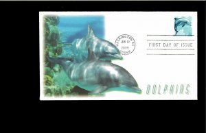 2002 First day Cover Dolphin Washington DC