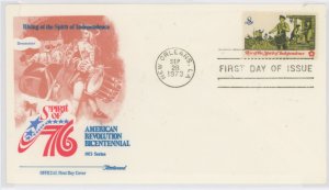 US 1479 Bicentennial Series. Unaddressed FDC.