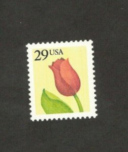 2524a Tulip Flower Single Stamp Mint/nh FREE SHIPPING