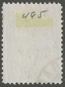 Persia, stamp, Scott#495, used, hinged,  3kr, postmark,