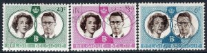 5014 - Belgium 1960 - Queen Fabiolas and King Baudouins wedding - Used Set