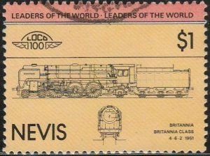 Nevis,  #208a Used From 1983-86