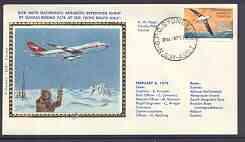 Australian Antarctic Territory 1978 Boeing 747 silk cover...