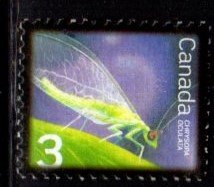 Canada - #2235 Golden Eyed Lacewing - Used